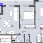 Тристаен апартамент в София, Красна поляна 2 - 77 кв.м за 1706 €/кв.м - Снимка #1