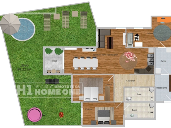 Многостаен апартамент в София, Овча купел - 140 кв.м за 1685 €/кв.м - Снимка #1