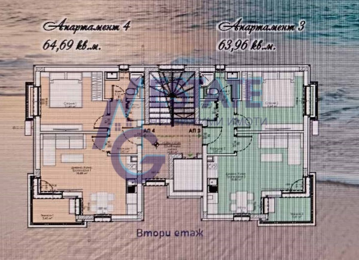 Двустаен апартамент в Царево - 64 кв.м за 765 €/кв.м - Снимка #1