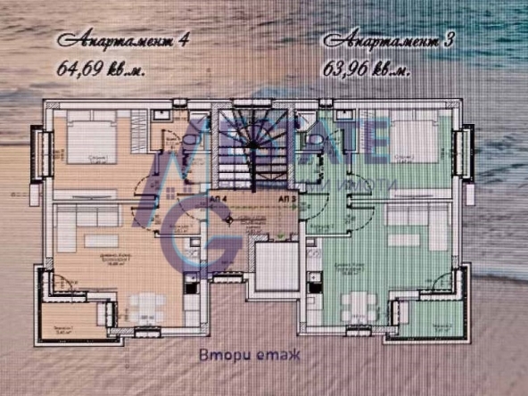 Двустаен апартамент в Царево - 65 кв.м за 1493 €/кв.м - Снимка #1