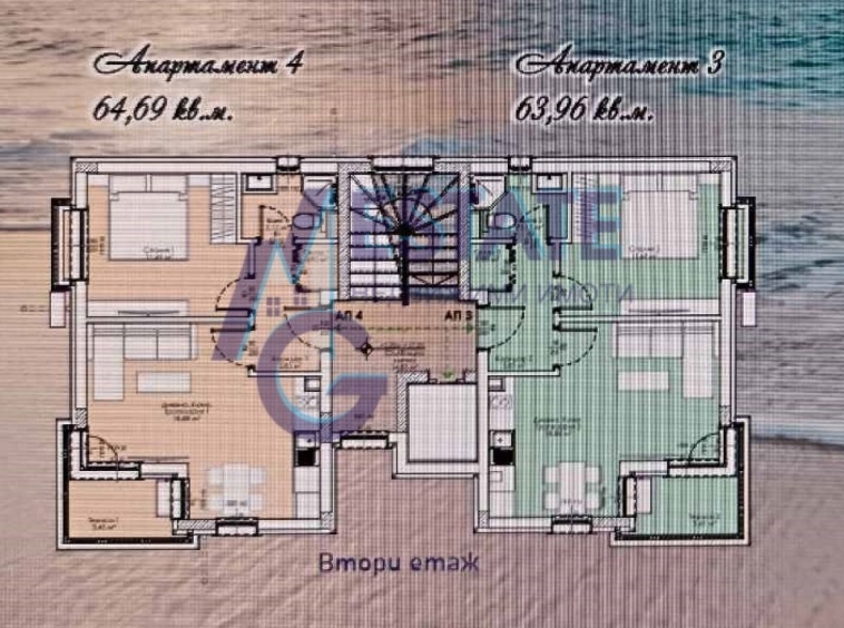 Двустаен апартамент в Царево - 65 кв.м за 1493 €/кв.м - Снимка #1