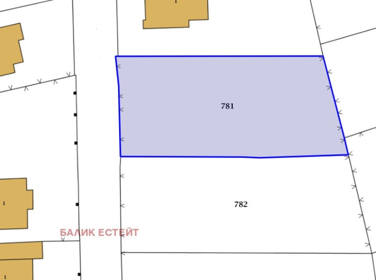 Парцел в Добрич, Рилци - 910 кв.м за 23 €/кв.м - Снимка #1