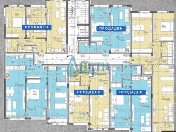 Тристаен апартамент в София, Сухата река - 124 кв.м за 1798 €/кв.м - Снимка #1