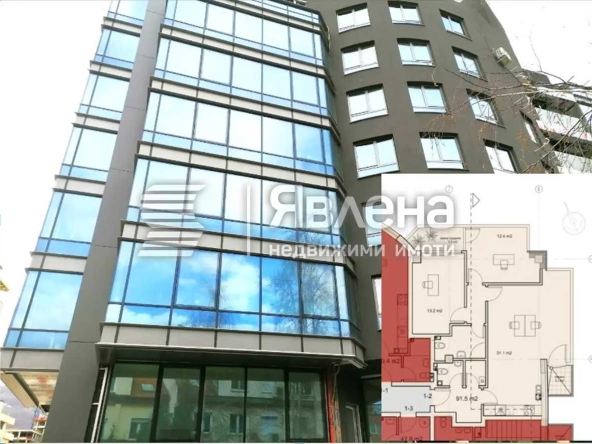 Офис в София, Център - 110 кв.м за 1425 €/кв.м - Снимка #1