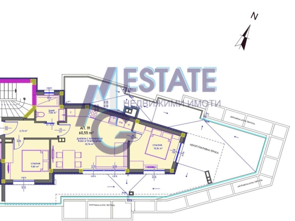 Тристаен апартамент в Бургас, Сарафово - 150 кв.м за 1233 €/кв.м - Снимка #1