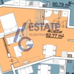 Двустаен апартамент в с. Равда, Област Бургас - 59 кв.м за 561 €/кв.м - Снимка #1