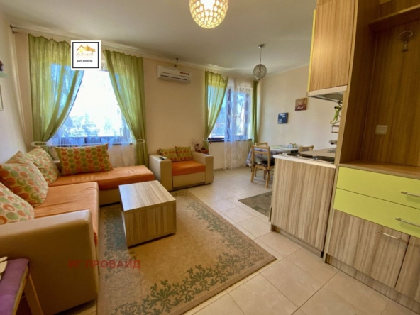 Едностаен апартамент в с. Кошарица, Област Бургас - 45 кв.м за 798 €/кв.м - Снимка #1