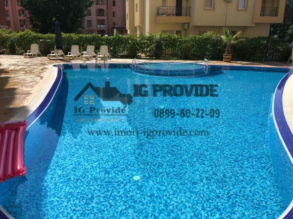 Едностаен апартамент в к.к. Слънчев бряг - 38 кв.м за 1156 €/кв.м - Снимка #1