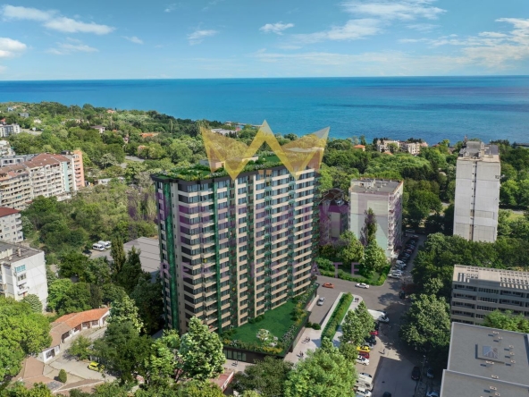 Тристаен апартамент в Варна, Чайка - 104 кв.м за 2403 €/кв.м - Снимка #1