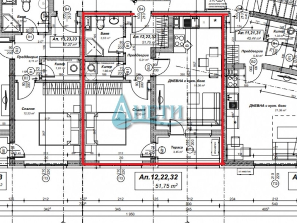 Двустаен апартамент в София, Левски В - 59 кв.м за 1606 €/кв.м - Снимка #1