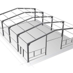 Дава се под наем Промишлена сграда в с. Церово, Област София-област - 260 кв.м за 1400 € - Снимка #1