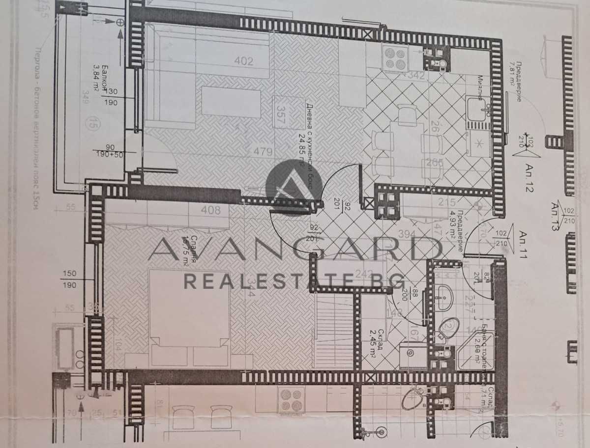 Двустаен апартамент в Пловдив, Христо Смирненски - 77 кв.м за 728 €/кв.м - Снимка #1