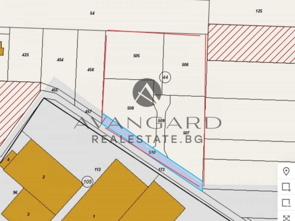 Парцел в с. Марково, Област Пловдив - 4400 кв.м за 44 €/кв.м - Снимка #1