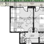 Двустаен апартамент в Бургас, Сарафово - 68 кв.м за 1243 €/кв.м - Снимка #1