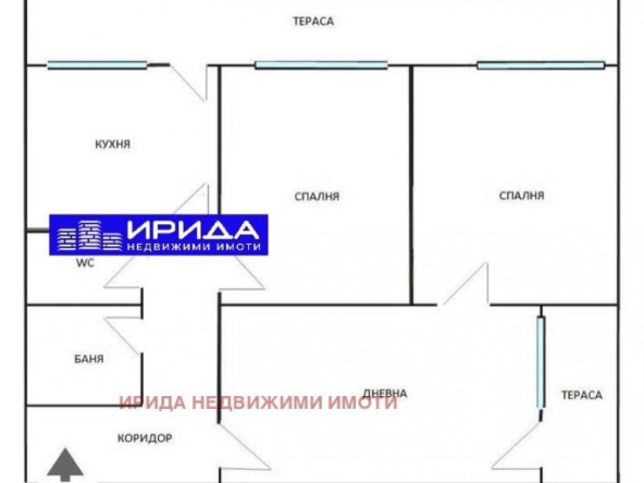 Тристаен апартамент в София, Дианабад - 84 кв.м за 2048 €/кв.м - Снимка #1