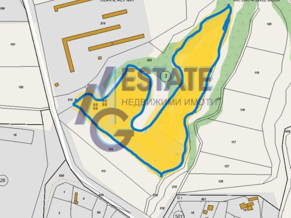 Земеделски имот в с. Бата, Област Бургас -  кв.м за 2046 €/дка - Снимка #1