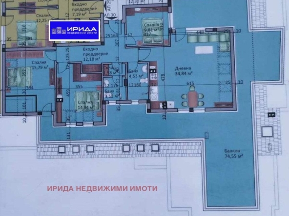 Многостаен апартамент в София, Люлин - център - 233 кв.м за 1550 €/кв.м - Снимка #1