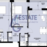 Тристаен апартамент в Бургас, Изгрев - 111 кв.м за 1280 €/кв.м - Снимка #1