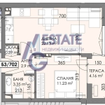 Двустаен апартамент в Бургас, Меден рудник - зона В - 60 кв.м за 1100 €/кв.м - Снимка #1
