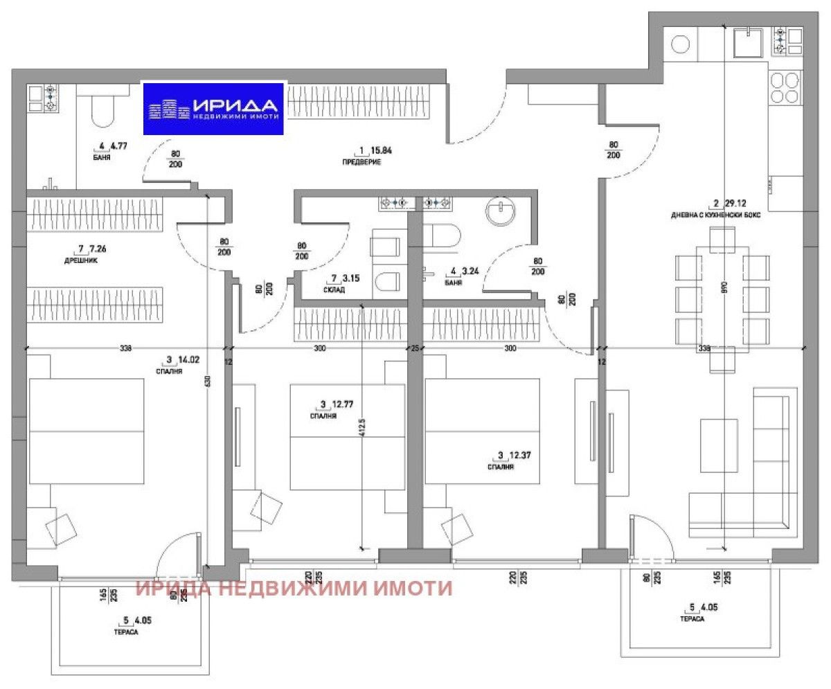 Многостаен апартамент в София, Малинова долина - 153 кв.м за 1779 €/кв.м - Снимка #1