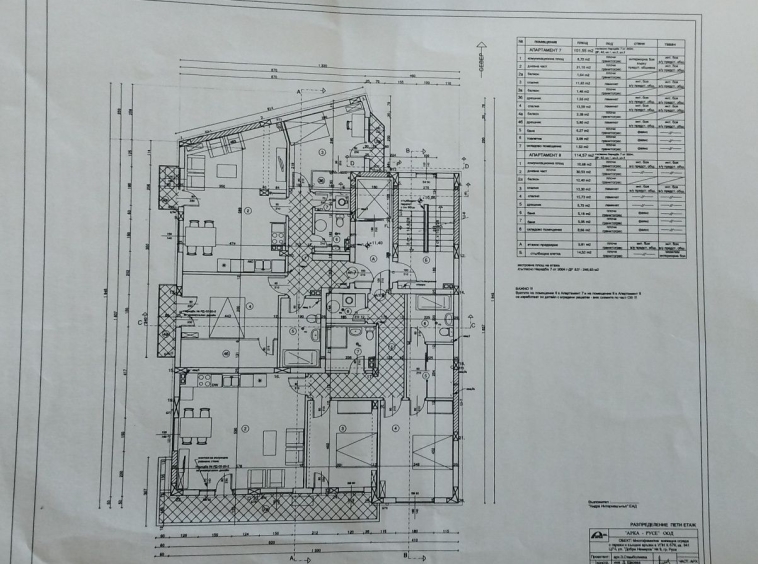 Тристаен апартамент в Русе, Център - 127 кв.м за 1796 €/кв.м - Снимка #1