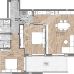 Тристаен апартамент в Пловдив, Кършияка - 121 кв.м за 1083 €/кв.м - Снимка #1