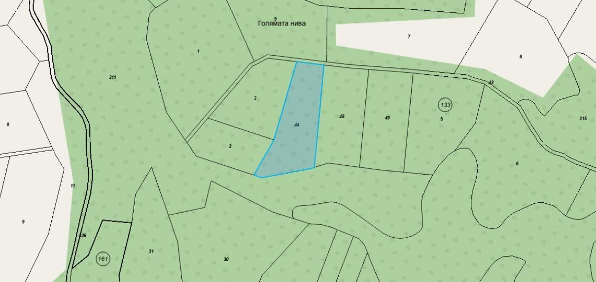 Парцел в с. Ново Паничарево, Област Бургас - 4669 кв.м за 1 €/кв.м - Снимка #1