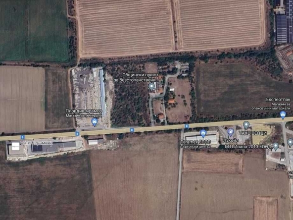 Парцел в Пловдив, Индустриална зона - Север - 17000 кв.м за 90 €/кв.м - Снимка #1