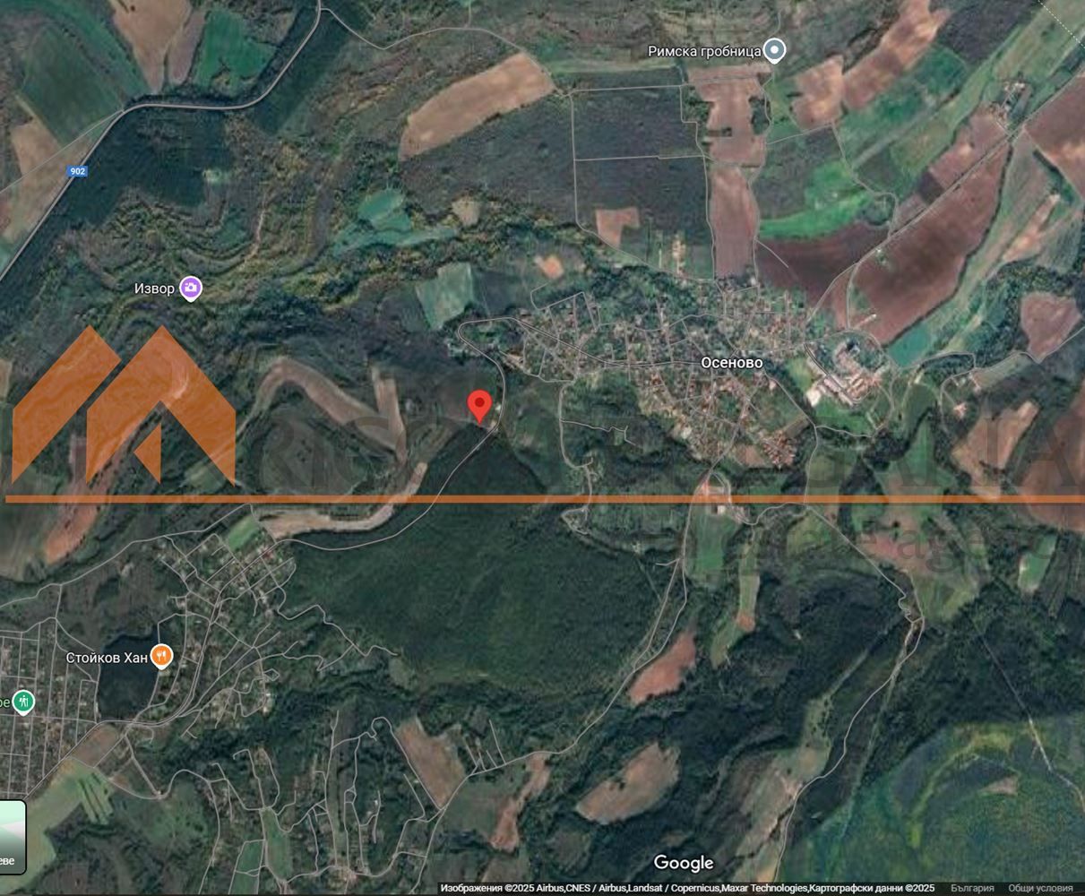 Парцел в с. Осеново, Област Варна - 3650 кв.м за 18 €/кв.м - Снимка #1