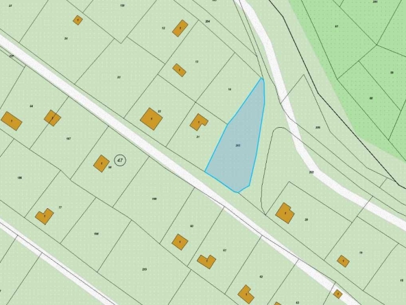 Парцел в с. Брестник, Област Пловдив - 618 кв.м за 51 €/кв.м - Снимка #1