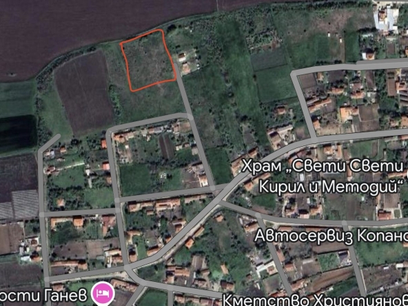 Парцел в с. Християново, Област Стара Загора - 3860 кв.м за 10 €/кв.м - Снимка #1