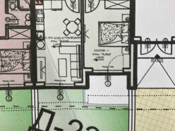 Двустаен апартамент в Хасково, Воеводски - 71 кв.м за 641 €/кв.м - Снимка #1
