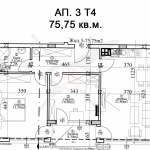 Тристаен апартамент в Варна, Гръцка махала - 104 кв.м за 1595 €/кв.м - Снимка #1