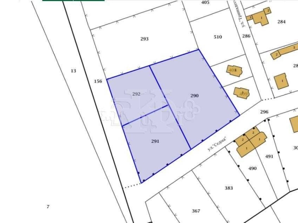 Парцел в с. Царичино, Област Добрич - 1040 кв.м за 24 €/кв.м - Снимка #1