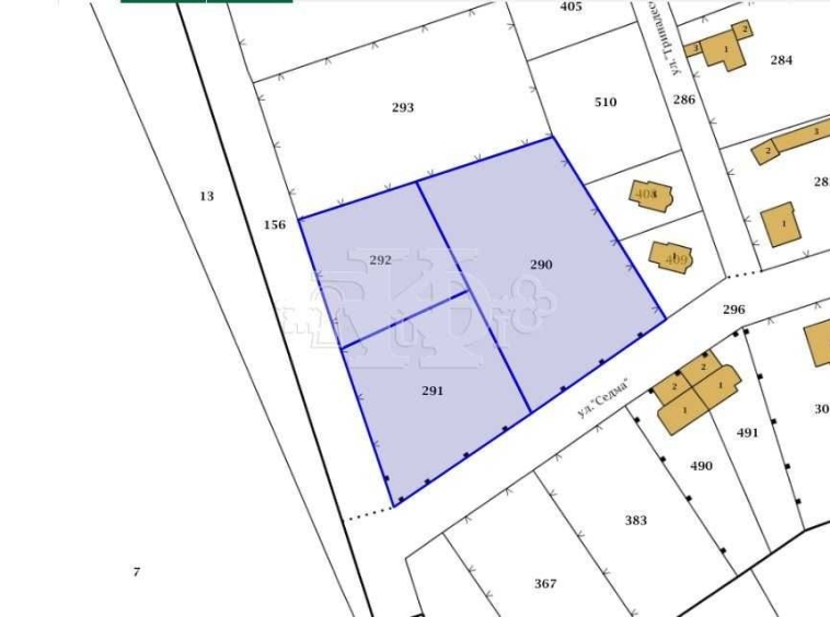 Парцел в с. Царичино, Област Добрич - 1040 кв.м за 24 €/кв.м - Снимка #1