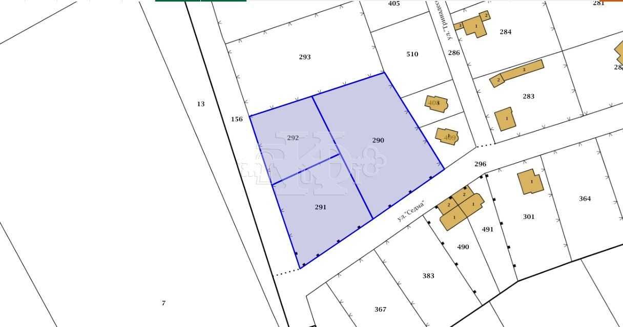 Парцел в с. Царичино, Област Добрич - 1040 кв.м за 24 €/кв.м - Снимка #1