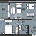 Двустаен апартамент в Велинград - 78 кв.м за 905 €/кв.м - Снимка #1