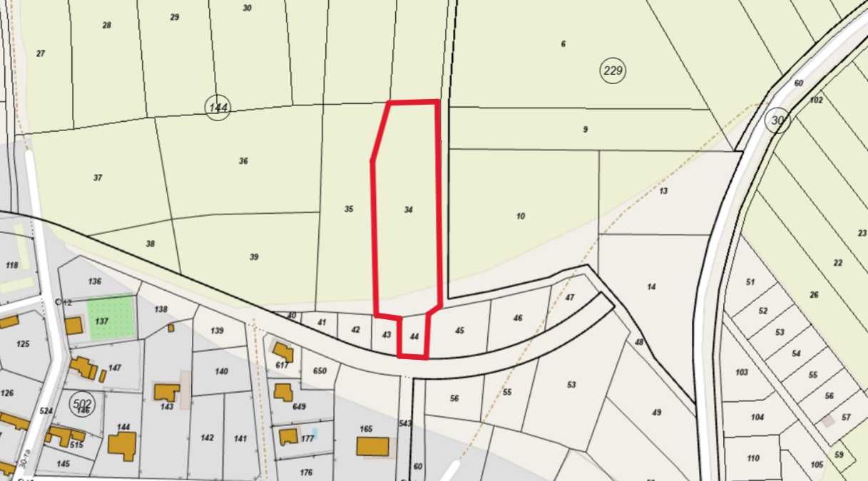 Парцел в с. Осеново, Област Варна - 5140 кв.м за 30 €/кв.м - Снимка #1