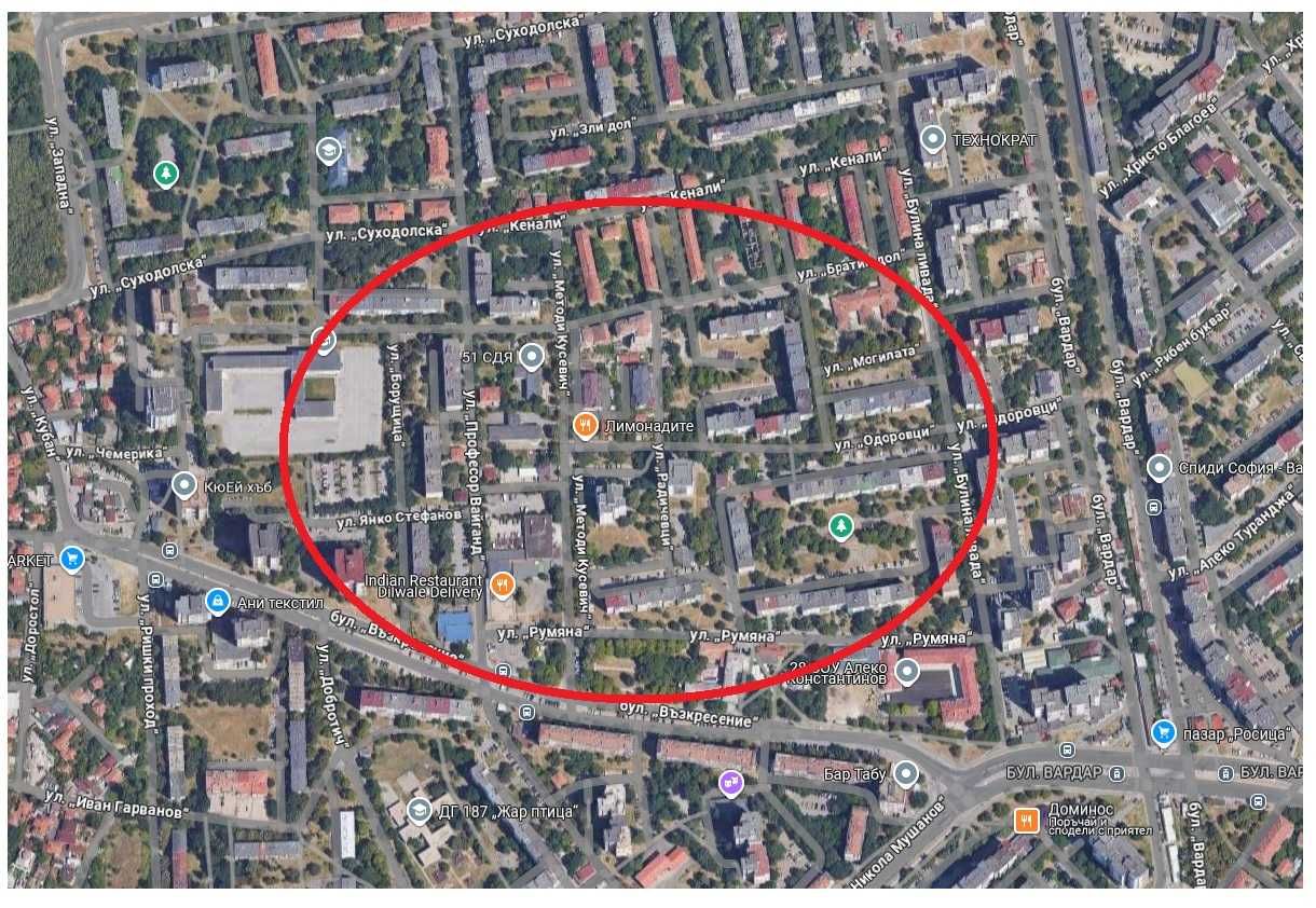 Дава се под наем Гараж / Паркомясто в София, Красна поляна 1 - 20 кв.м за 30.6 € - Снимка #1