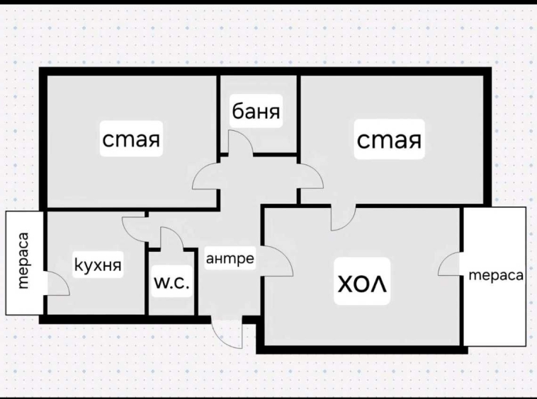 Тристаен апартамент в София, Център - 93 кв.м за 3388 €/кв.м - Снимка #1