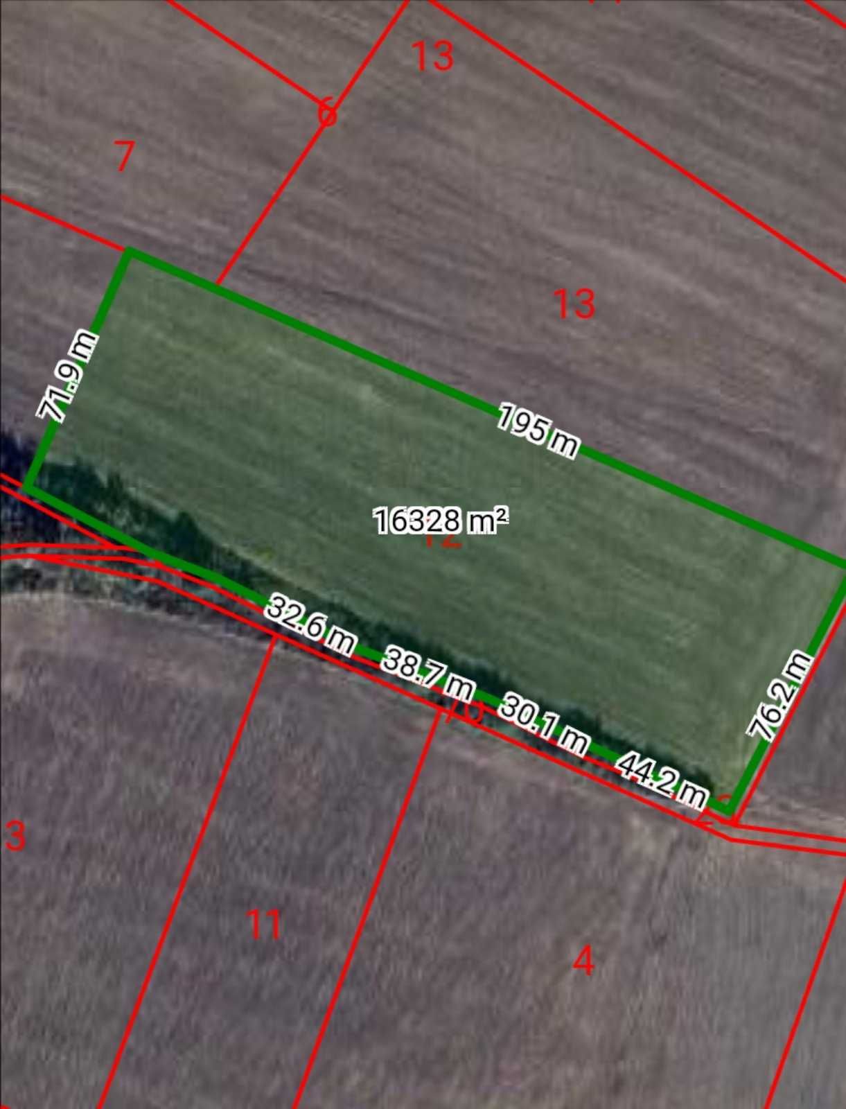 Земеделски имот в Плевен, Идеален център -  кв.м за 1377 €/дка - Снимка #1