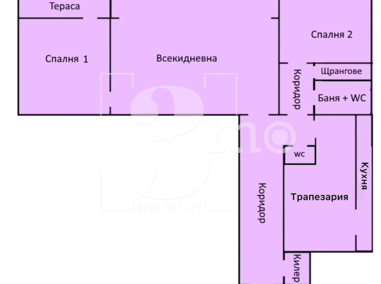 Тристаен апартамент в София, Дружба 2 - 85 кв.м за 2189 €/кв.м - Снимка #1