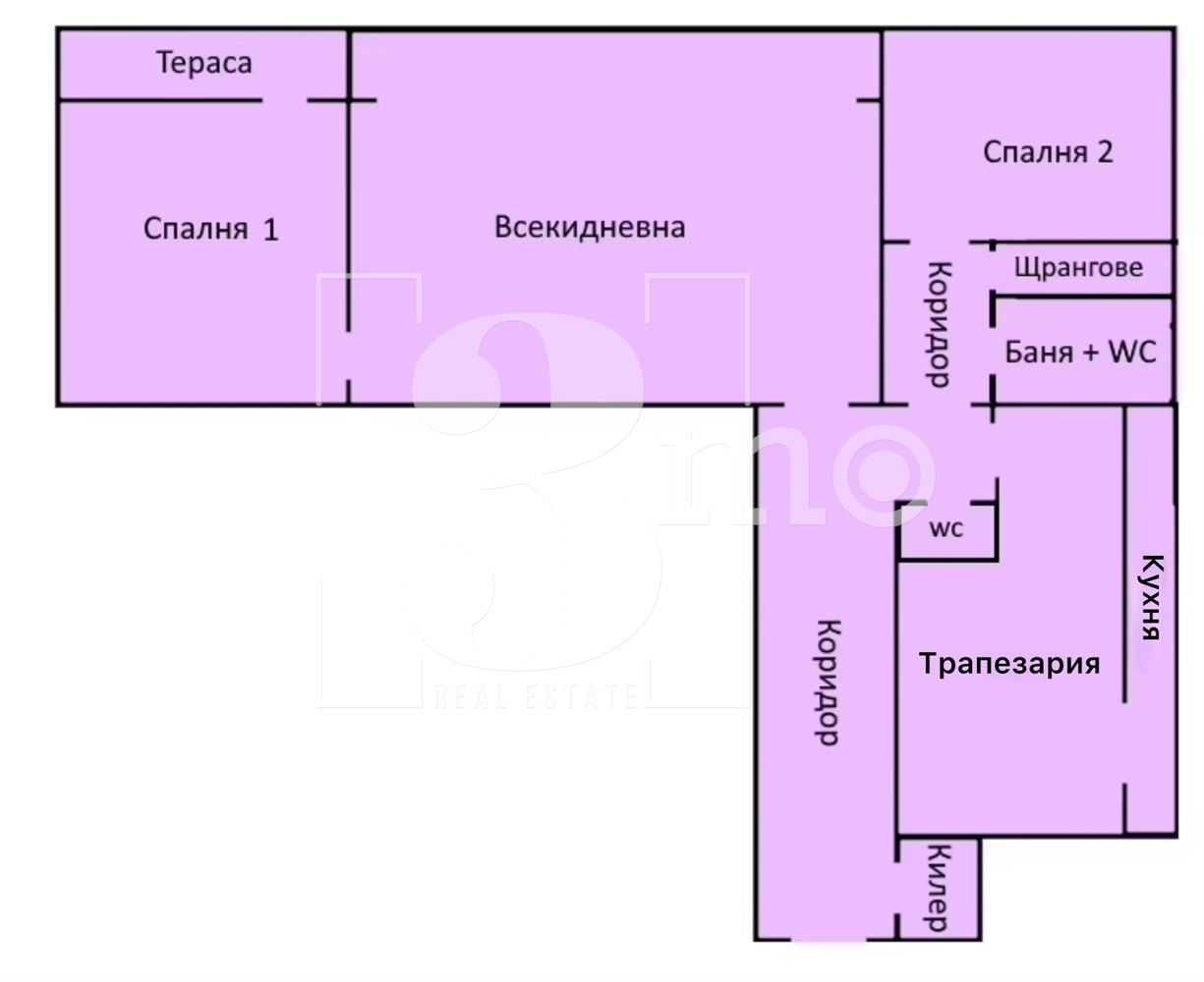 Тристаен апартамент в София, Дружба 2 - 85 кв.м за 2189 €/кв.м - Снимка #1