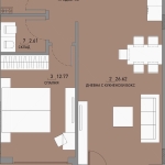 Двустаен апартамент в София, Малинова долина - 75 кв.м за 2351 €/кв.м - Снимка #1