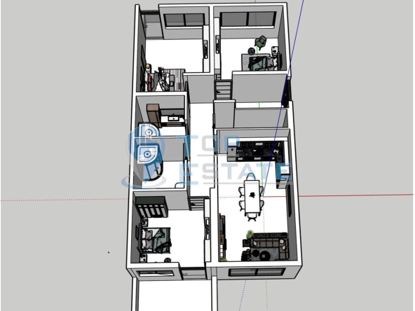 Четиристаен апартамент в Велико Търново, Бузлуджа - 135 кв.м за 1002 €/кв.м - Снимка #1