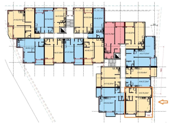 Тристаен апартамент в Свиленград - 90 кв.м за 991 €/кв.м - Снимка #1