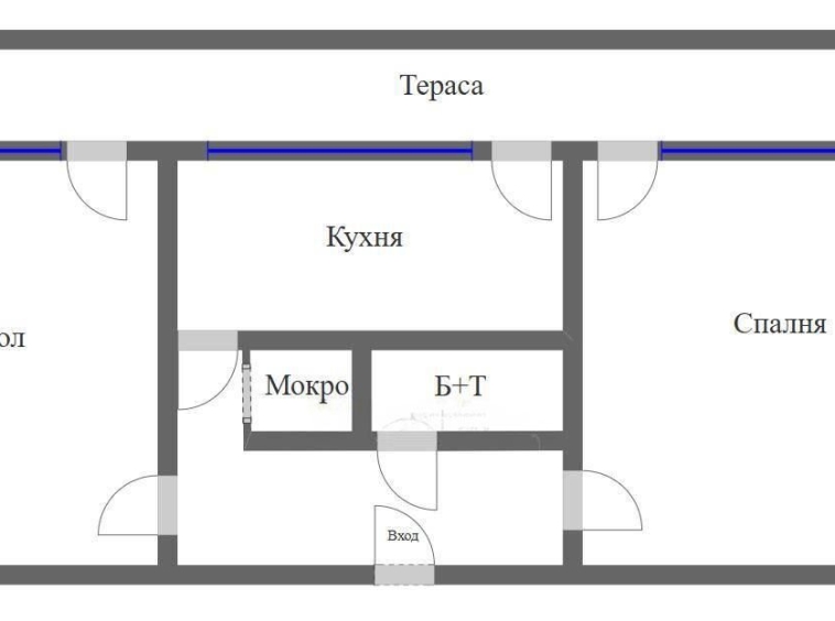 Двустаен апартамент в Бургас, Славейков - 60 кв.м за 1717 €/кв.м - Снимка #1