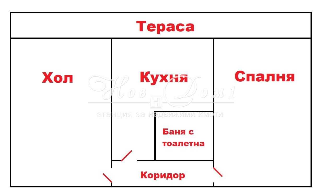 Тристаен апартамент в Варна, Аспарухово - 62 кв.м за 1463 €/кв.м - Снимка #1