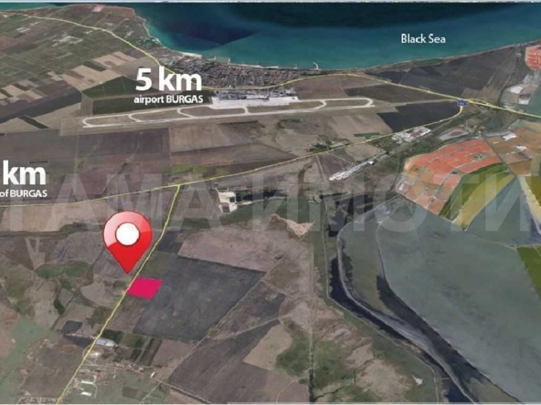 Парцел в с. Черно море, Област Бургас - 14498 кв.м за 8 €/кв.м - Снимка #1