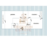 Тристаен апартамент в Варна, Генералите - 119 кв.м за 2580 €/кв.м - Снимка #1